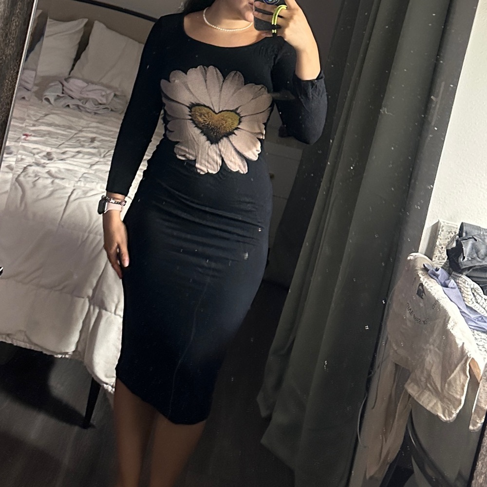 Midi skin right dress